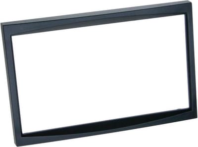2-DIN Paneel geschikt voor Peugeot 207/ 307 - Citroën C2/ C3 (Pluriel) - Fiat Scudo Kleur: Zwart