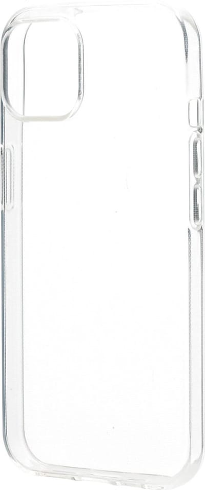 Mobiparts hoesje geschikt voor Apple iPhone 15/14/13 - Zacht TPU - Schokabsorberend TPU - Grip Coating - Transparant