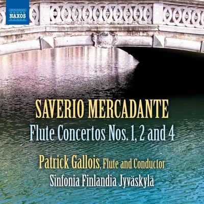 Patrick Gallois, Sinfonia Finlandia Jyväskylä - Mercadante: Flute Concertos Nos. 1,2 & 4 (CD)