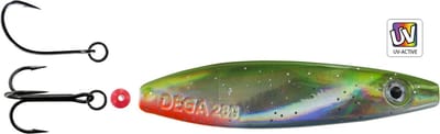 Jenzi Seatrout IV inliner lepel 18 gram - Groen-rood