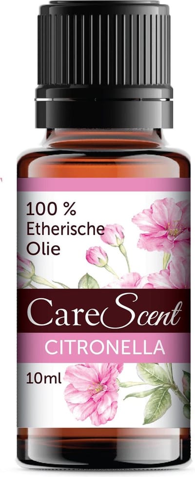 CareScent Citronella Olie - Essentiële Olie voor Aroma Diffusers - Etherisch - Aromatherapie - 10 ml