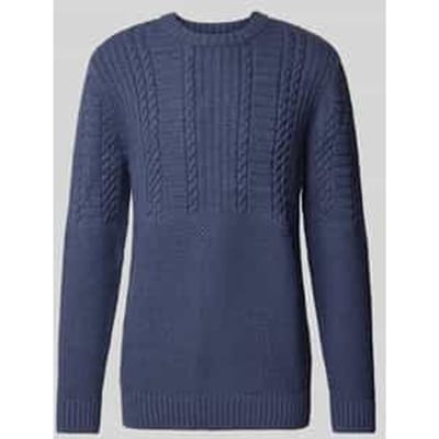 Regular fit gebreide pullover met wol model 'Jacob'