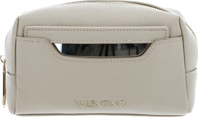 VALENTINO Toilettas Ring Re Soft Cosmetic Case Ecru Crème
