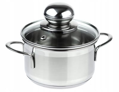 SSW City Klein Kookpannetje RVS 0,8L met Deksel