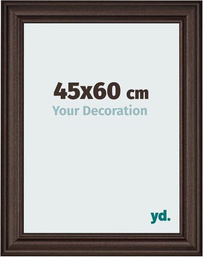 Your Decoration - Fotolijst 45x60 cm - MDF - Eiken Donker - Lazio