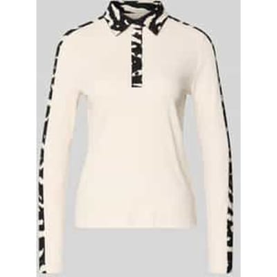 Poloshirt met korte knoopsluiting
