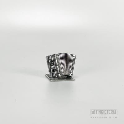 Miniatuur accordeon - Harmonica - Cadeau accordeon - Geschenk Accordeonist - Muziek cadeau - Muziekverenigingn