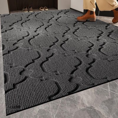 High-end Villa Rode Vloermat Deurmat Winkeldeur Verdikte Buiten Antislip Mat Huis Entree Tapijt 60*90