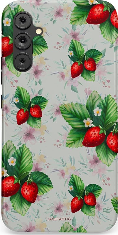 Casetastic Hoesje Geschikt voor Samsung A34 (5G) - Stijlvolle Beschermende Duo-layer Case - Rosales