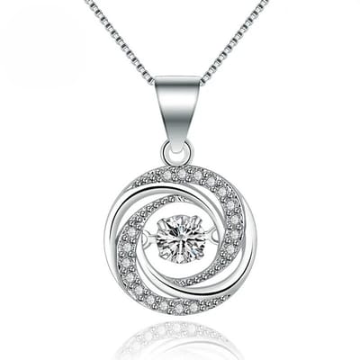 925 Zilveren Hartslag Hanger Ketting – Hypoallergeen – Voor Vrouwen - Elegant
