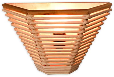 Belvivere Saki Wandlamp - Natuurlijk Design