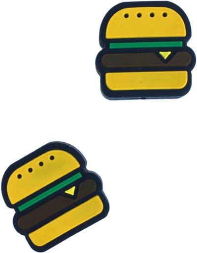 Thijox - Tennis Demper Set van 2 - Vibratiedemper in Bier, Pizza, Burger en Donut Designs - Ideaal voor Tennis, Sport en Feestjes