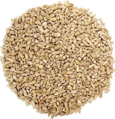 Oswalt - Gepelde Zonnebloempitten Stukjes - Gepelde Zonnepitten - Buitenvogelvoer - Vogelvoer - 5kg