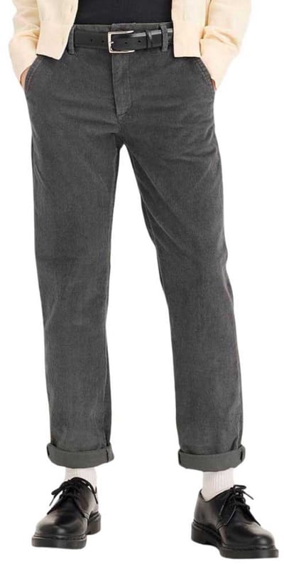 Dockers Weekend Slim Ankle Chino Broek Grijs 25 / Long Vrouw