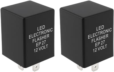 Dailygoody - Turn Signal Relay - 5Pin LED Flasher - Betrouwbaar en efficiënt - Geschikt voor meerdere voertuigen - Hoge kwaliteit signaal - Eenvoudige...