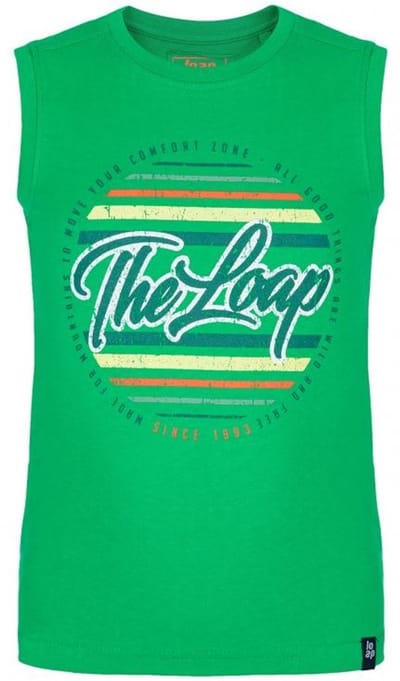 Kindertanktop Loap Bafr Groen - 116