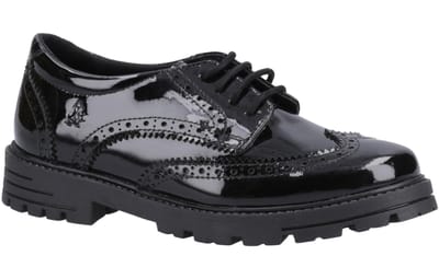 Hush Puppies Maxine Patenten School Schoenen Junior Meisjes