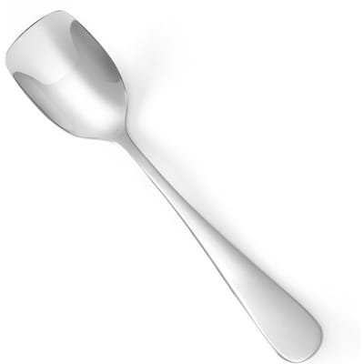 Cuillères à glace en acier inoxydable Profi Line 135mm 12 pièces Hendi 764497 135 mm / 12 Pieces blanc