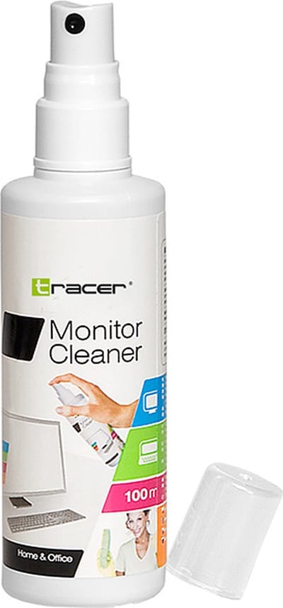 Tracer Reinigingsvloeistof Voor Lcd-Monitoren, Tft-Laptops En Tv's, 100 Ml, Veilig.
