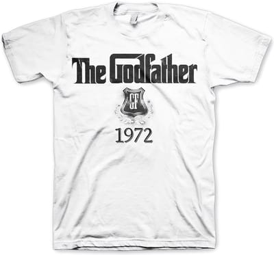 The Godfather Heren Tshirt -S- 1972 Wit