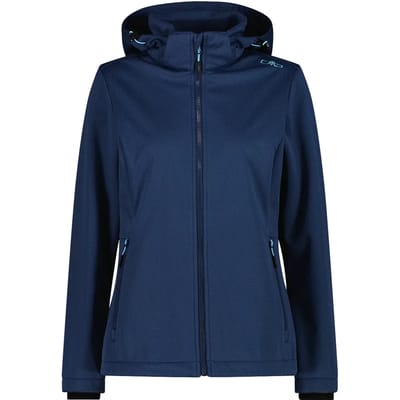 Softshell jas met afneembare capuchon dames CMP