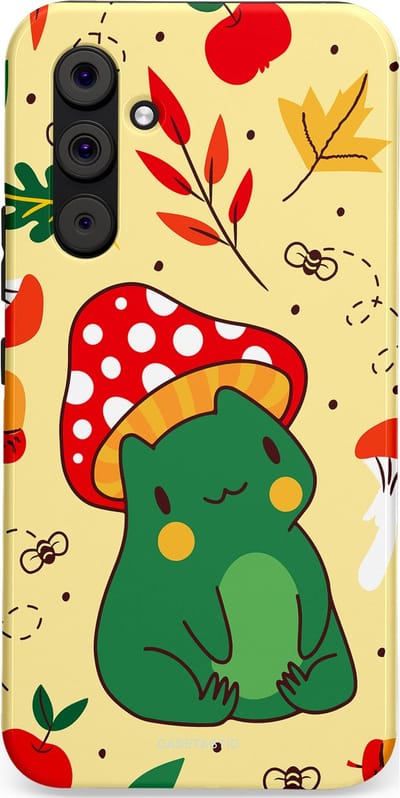 Casetastic Hoesje Geschikt voor Samsung A54 (5G) - Stijlvolle Beschermende Duo-layer Case - Kwakende vriendjes