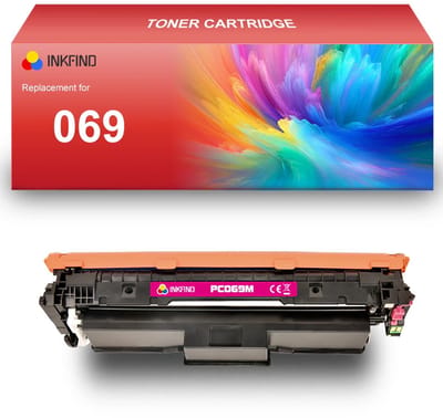 INKFIND 069 Magenta tonercartridge compatibel met Canon 069 Magenta toner cartridge - 1-pack Magenta
