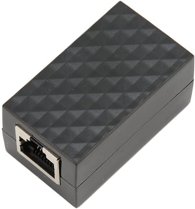 Dailygoods - Ethernet Overspanningsbeveiliging - RJ45 Koppeling - Apparaatbescherming - Vrouwelijk naar Vrouwelijk - LAN Thunder Arrester - Geschikt v
