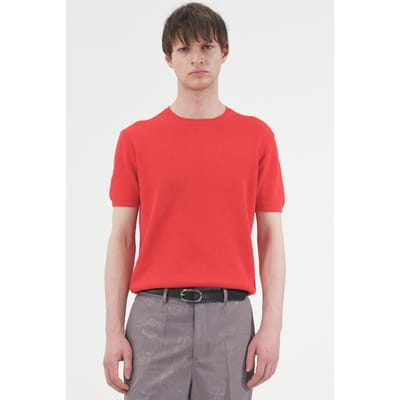 Heren Katoenen Ronde Hals T-Shirt