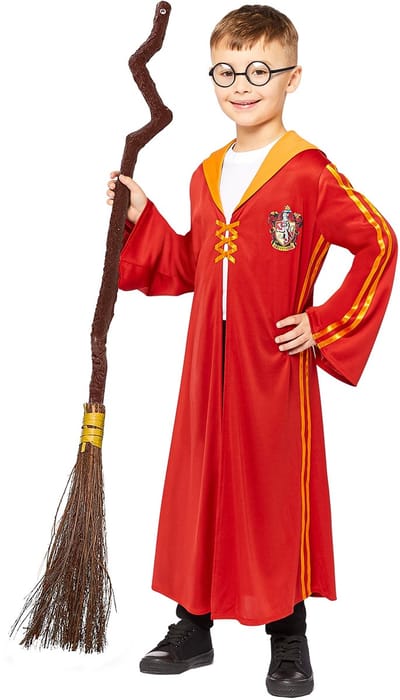 Gryffindor Gewaad Kinderen Rood Official - 8-10 Jaar