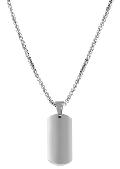 AKZENT Akzent unisex ketting met hanger Beleza, huidvriendelijk