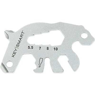 KeySmart Alltul Bear SS - Multitool - Sleutelhanger