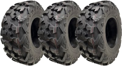 26x9.00R12 (225/75R12) 6-laags ATV-banden OBOR Cornelius 66J, goedgekeurd voor de openbare weg (set van 3)