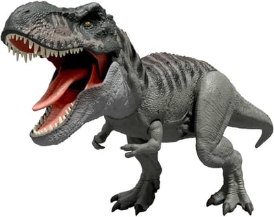 Mattel - Jurassic World Rebirth - Tyrannosaurus Rex - Lengte 55 cm - T-Rex - Dinosaurus Speelgoed - Dino - Jurassic Park - Dominion - Dinosaurussen - Evolution 3 - Vanaf 4 jaar