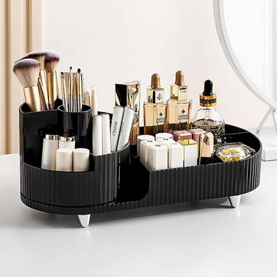Unyqoos ® Stijlvolle 360° Draaibare Organizer voor Cosmetica en Meer, Geschikt voor Elke Ruimte