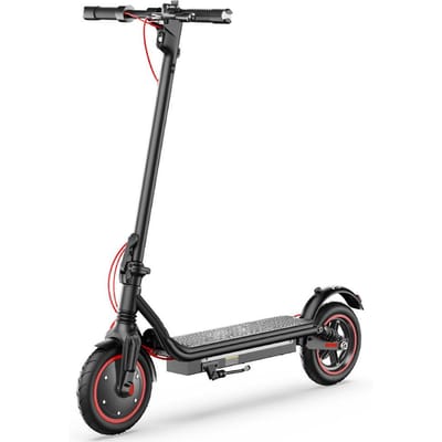 W7 Elektrische Scooter 650W 10,5Ah 8,5'' Luchtbanden Achterste Schijfrem 25KM/U Max. Snelheid 27-37KM Actieradius Volwassen Elektrische Scooters