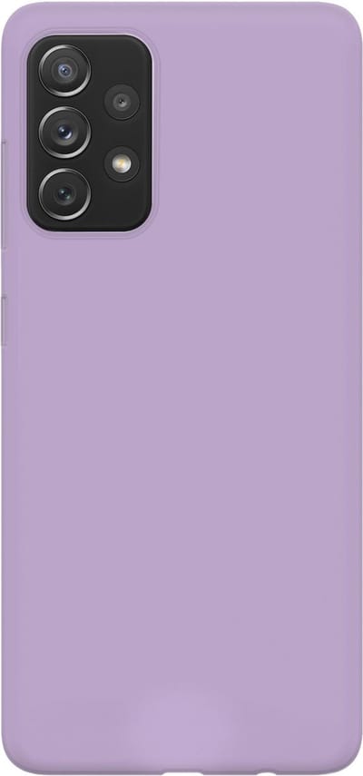 xoxo Wildhearts siliconen hoesje geschikt voor Samsung Galaxy A72 - Paars gekleurd hoesje - Pantone kleur - Backcover - verkrijgbaar in verschillende kleuren - Paars