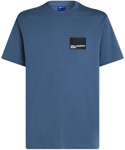 Karl Lagerfeld Jeans A1m17001 T-shirt Met Korte Mouwen Blauw S Man