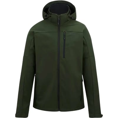 Heren Arana Waterdichte Softshell Jas met Capuchon
