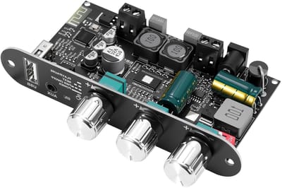 SnelShoppen - ZK-1001U Bluetooth 5.3 Mono Versterker, HiFi Stereo met TWS & Boost Switching, 100W Vermogen, Mini Audio Versterker voor DIY Thuis & Bui