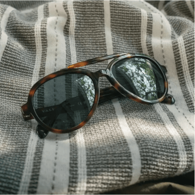 Vallon Ella Zonnebril (Maat - OS, Kleur - Dark Tortoise / Polarized)