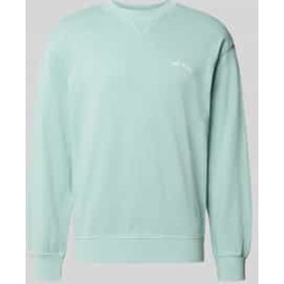 regular fit sweatshirt van puur katoen model 'JOHN CREW'