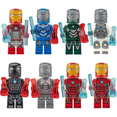 Bouwstenen, humanoïde poppen, speelgoed, miniatuurfiguren, kinderspeelgoed, Figures Assemble Speelgoed Creeper voor Kinderen Educatief Speelgoed