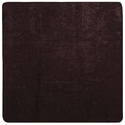 vidaXL - Tapijt - Runner - MARSA - Antraciet - 100 - x - 100 - cm - Polyester - en - PVC
