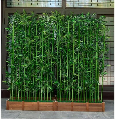 Kunstmatige Bamboe - Decoratie Plant - Binnenruimte Aankleden - Onderhoudsvrij Groen - 1.2 Meter - Groen
