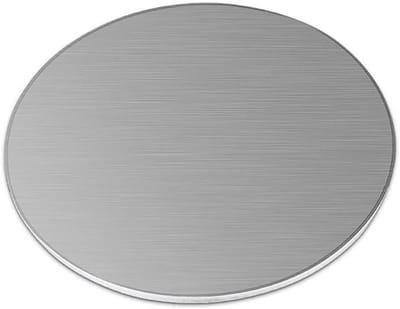 Roestvrijstalen Plaat - Ronde Schijf - Doe-het-zelf Projecten - 304 Kwaliteit - Diameter 50-300mm - Metaal