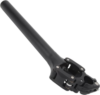 Verende Zadelpen - Fiets Zadel - Comfortabel Fietsen - Aluminiumlegering CNC - 30.9 Mm