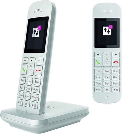 ApexArte® Huistelefoon - Senioren Telefoon Vaste Lijn - GSM - Wit