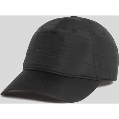 Lyle & Scott gewatteerde honkbalpet - zwart