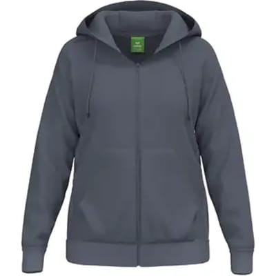 Erima Ts Sweatjack Met Capuchon Dames - Slate Grey | Maat: 34
